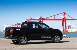 SsangYong Musso, rear static 2
